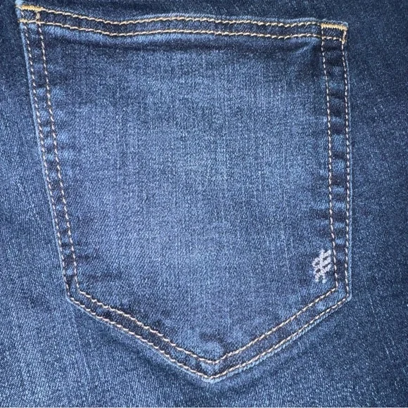 Silver Jeans Co Womens Boyfriend Dark Wash Relaxed Straight 34x29 - Picture 5 of 9